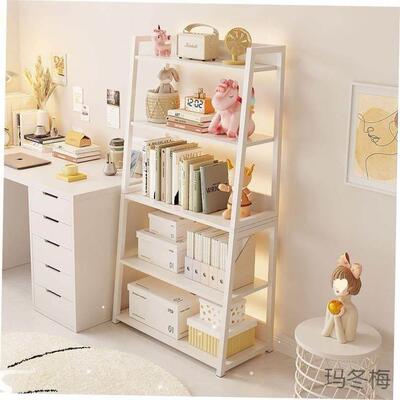 Bookshelf bedroom simple bookcase living room bookrack 书架