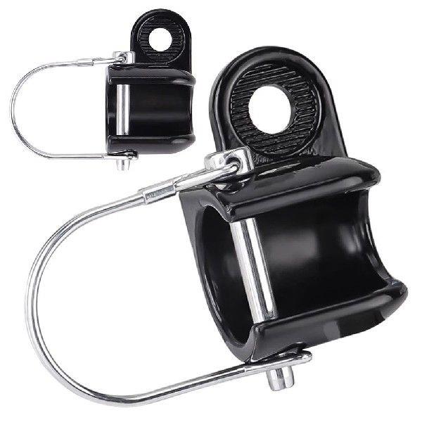 Metal Compact Attachment Bike Trailer Hitch Steel Cup Mount