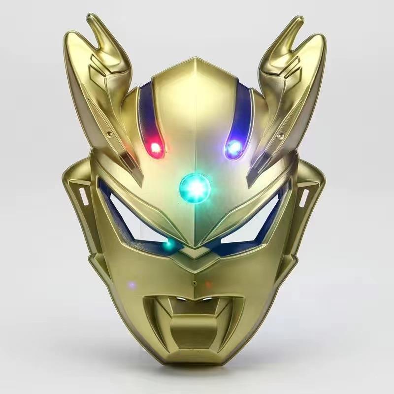 Halloween Glow Ultraman Mask Spider Man Cartoon Anime Taylo