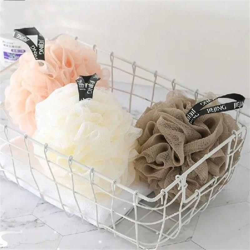 1Pcs Bath Body Brush Loofah Bath Ball Mesh Sponge PE Shower