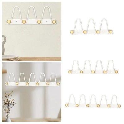 Wooden Coat Hooks for Hanging Towels Clothes Bags