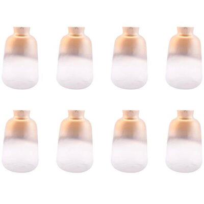 【Rushed】8X Glass Vase Nordic Electroplated Gold Vase