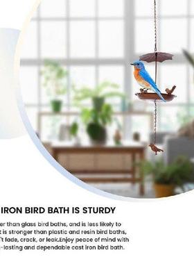 Hanging Bird Bath Hanging Bird Feeder Metal Bird Baths For