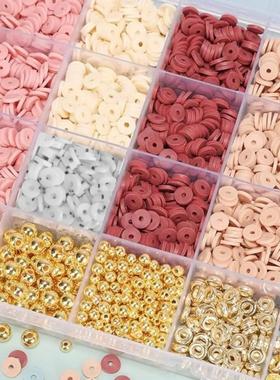 Clay Beads Bracelet Kit Friendship Bracelet Making Kit Golde