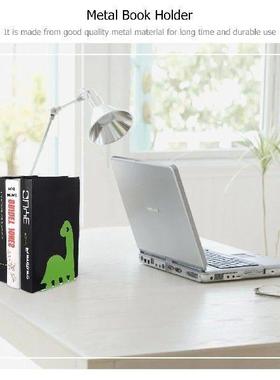 Dinosaur Metal Bookend Bookends Stopper Desktop Bookshelf