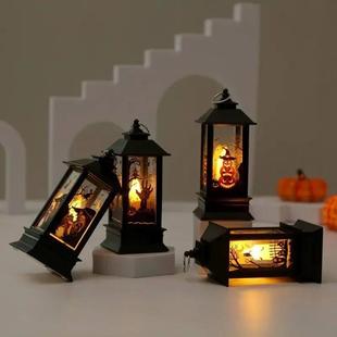 Candle Led Light Vintage Castle Halloween Witch Decorations