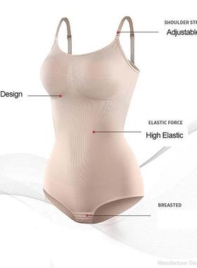 Bodysuit Shapewear Women Full Body Shaper Tummy Control Slim