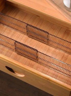 2/4pcs Adjustable Clapboard Drawer Divider Partition DIY