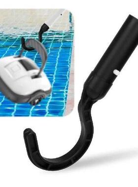Black Pool Robot Hook Plastic Telescopic Poles Accessories