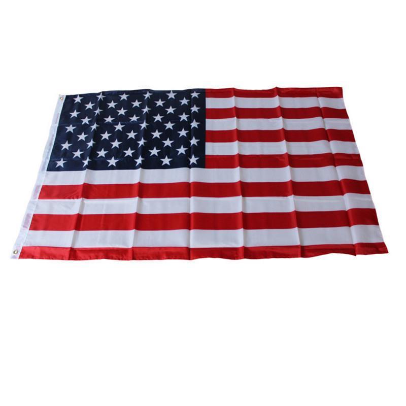 90 * 150cm, 3 * 5ft, US Flag # 4, Polyester Flag, Taobao Su