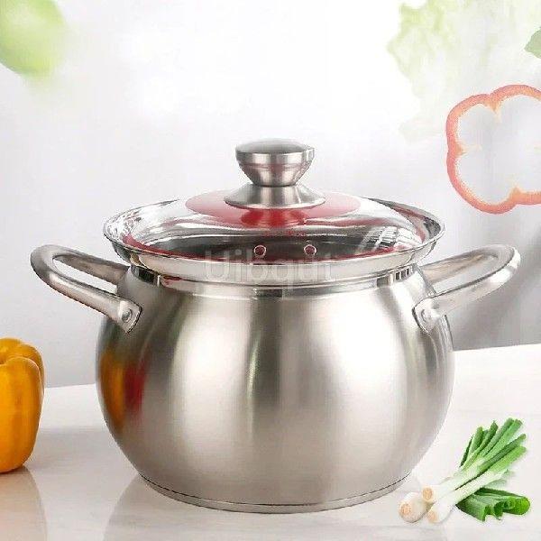 Soup big cooking pot 304 stainless steel Thickened soup pot