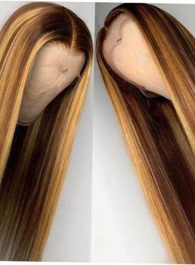 Wig Wigs Brazilian Human Hair Beautiful Root Lace Remy Bun