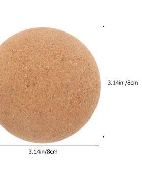 Cork Fascia Ball Yoga Supplies (diameter 8cm) Practical