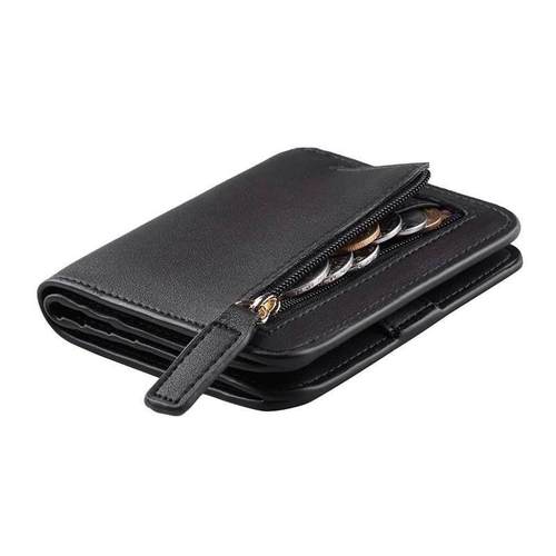 Wallet for Women RFID Blocking Small Compact Bifold Leather