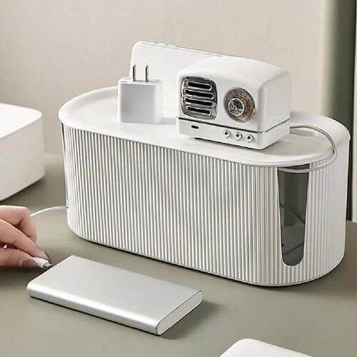 Cable Management Box Organizer Container Strip Protector