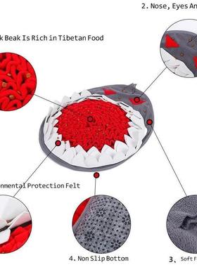 Pet Dog Snuffle Mat Nose Smell Training Sniffing Pad Dog Puz