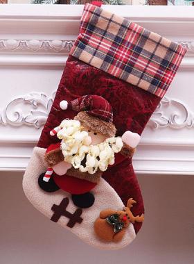 Christmas stocking decorations Santa stockings圣诞袜