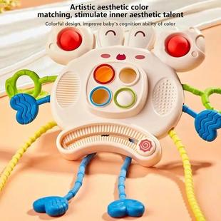 Development Sensory Toys Pull Finge Infant String Montessori