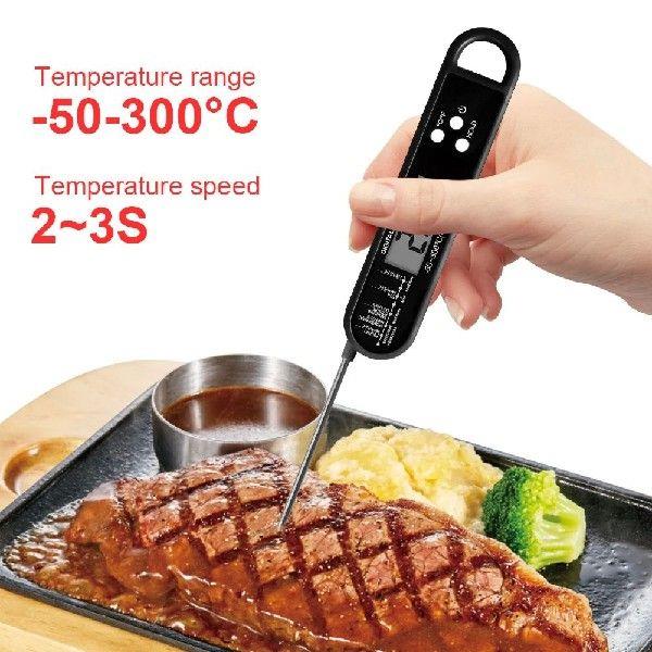 Digital Deep Fry Thermometer Instant Read Stem Meat Cooking