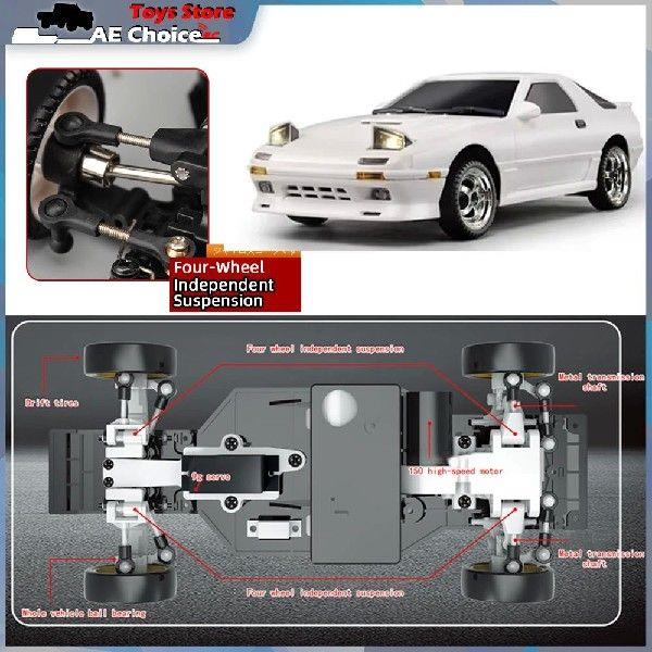 1:18 AE86 Model LD1801 RX-7 FC LD1802 RC Drift Car 1/18