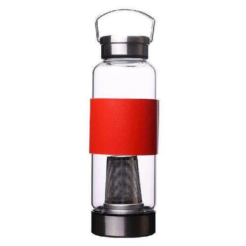 750ml 900ml 1100ml Large capacity Portable Glass Tea Bottle