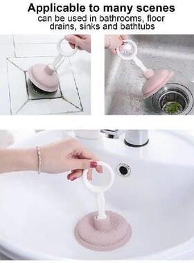 Drain Plunger Powerful Tub Plunger Mini Drain Cleaner Sink