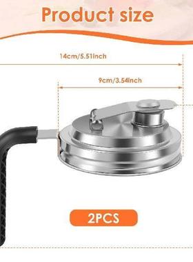 Sealed Mason Jar Handle Covers Leak Proof Mason Pour Spouts