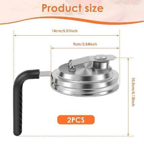 Sealed Mason Jar Handle Covers Leak Proof Mason Pour Spouts