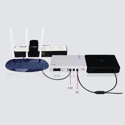 Uninterruptible Power Supply for DC 5V, 9V, 12V Mini UPS