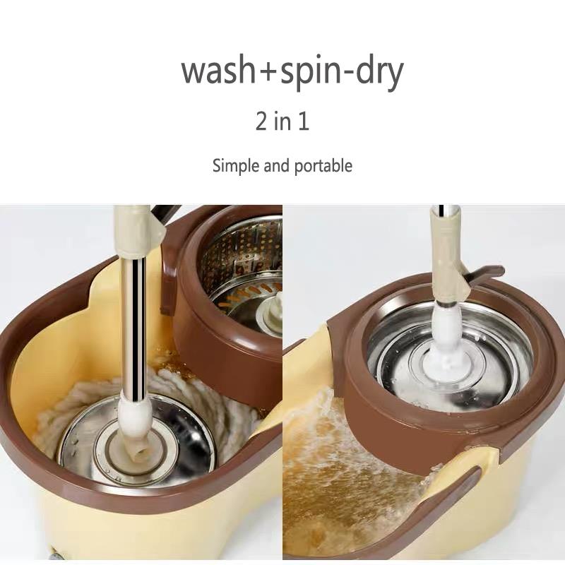 Home automatic washing spin-dry mop barrel Cleaning tools