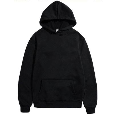 Men's Hoodies Pullover Classic Black Hoodie for Men Casu