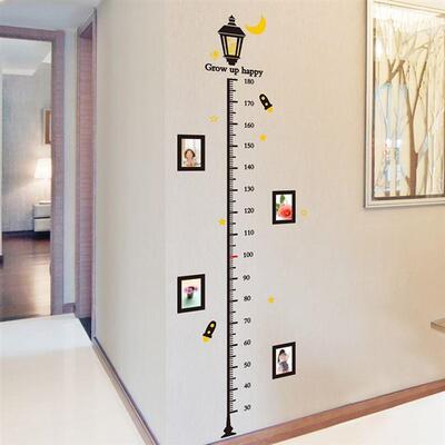 Height scale height measurement wall sticker wall chart