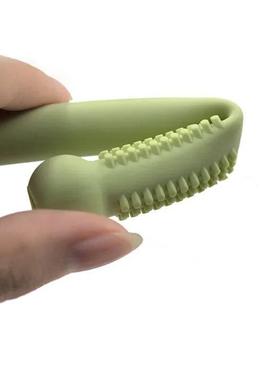 Baby Chewable Safe Toy Silicone Molar Straw Baby Teether Bab