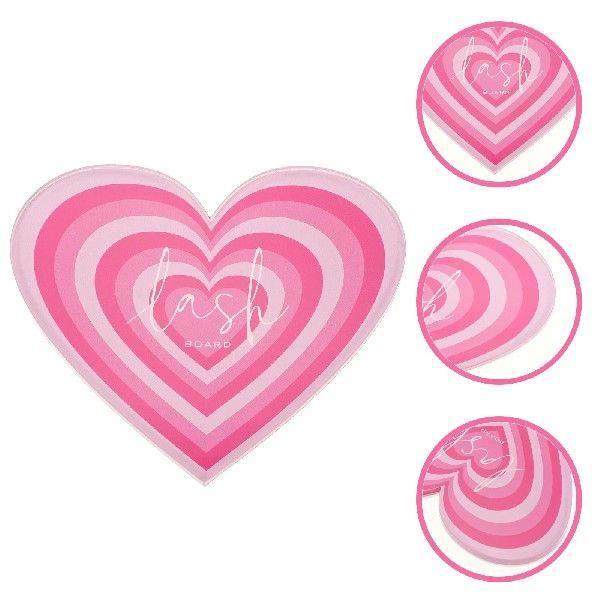 Fake Lashes False Eyelashes Heart-Shaped Plate Extension