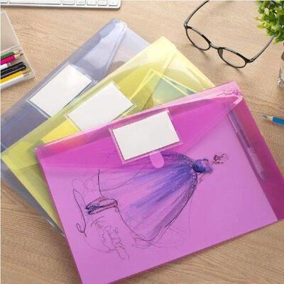 10 Pack Poly Envelopes with Label Pocket A4 Size Document