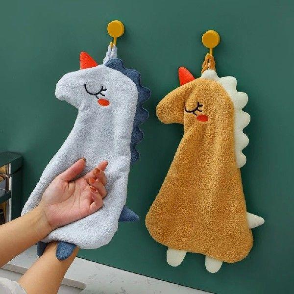 Cute Cartoon Aniaml Bathing Towel Soft Absorbent Hand Towel