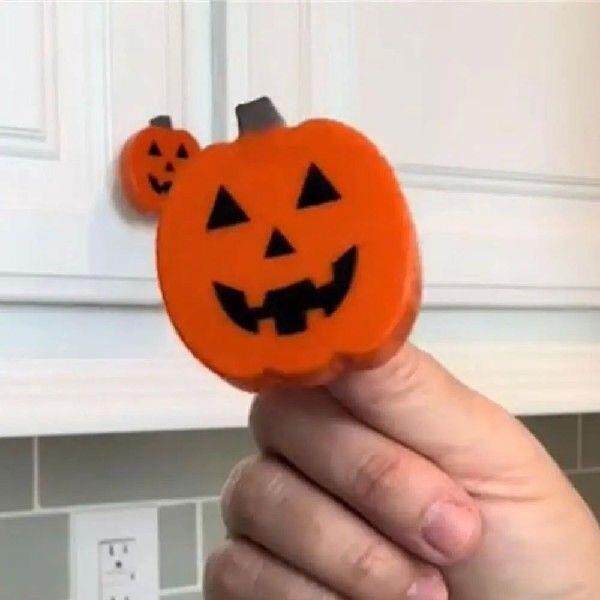 for Dresser Drawers Pumpkin Door Knobs Reusable Easy to