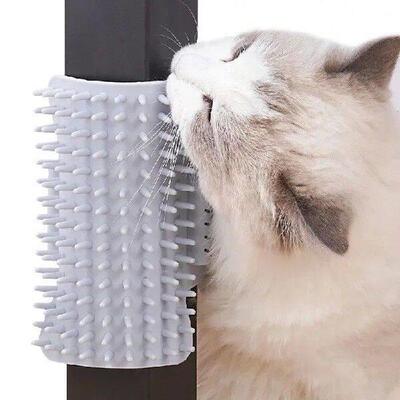 Pet Cat Hair Removal Massage Comb Cats Scratching Rubbing