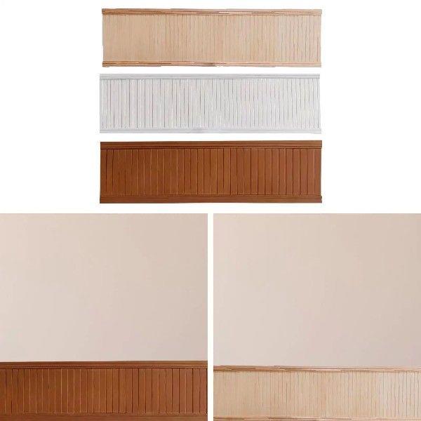 1: 6 Miniature Wall Panel Mini Wainscoting Panel for