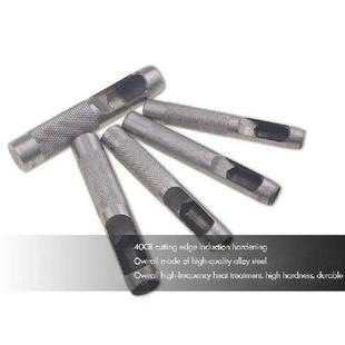 25mm Leather Round Set Hollow Punch 3mm Hole 15PCS Craft