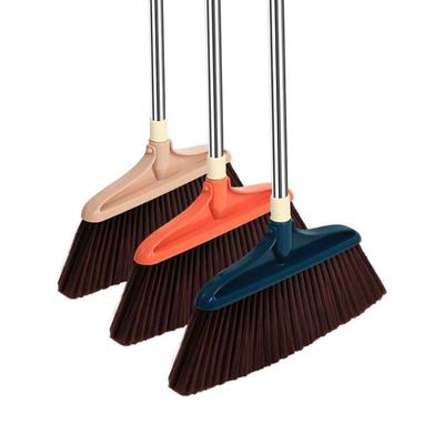 weis high broom, hard shank, long handle sweep broom, extens
