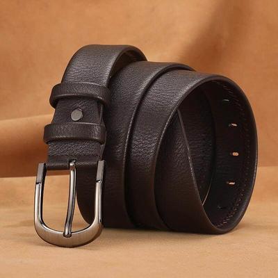Mens Waist Belt Men Belts Leather Man For Jeans Black Male
