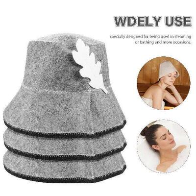 Bucket Hat Shower Sauna Bathing Bathroom Supplies Hats for