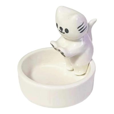 Kitten Candle Holder Cute Cat Candlestick Creative Aromather