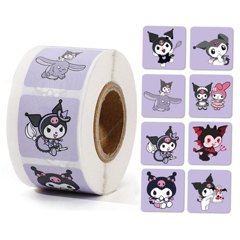 sanrio stickers roll kuromi cinnamoroll sticker boy girl贴纸