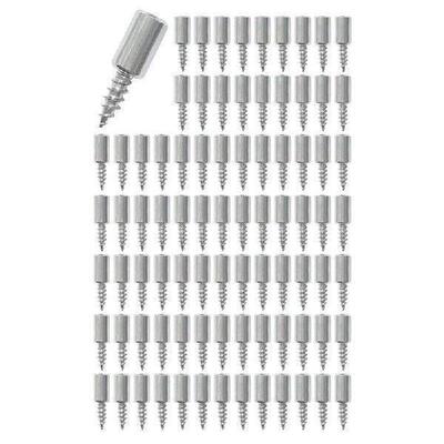 84 PCS Self-Tapping Screws Cabinet Laminate Support Shelf