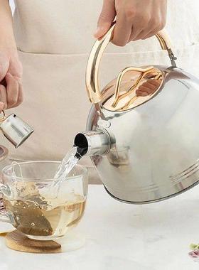 3L Tea Pot Whistling Kettle Stainless Steel Tea Kettle With