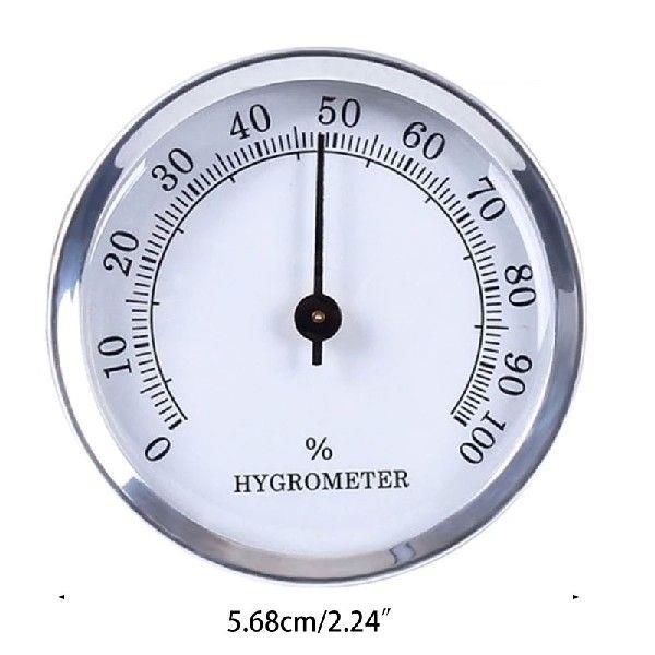 Hygrometer Round og Hygrometer for Cigar Humidor,