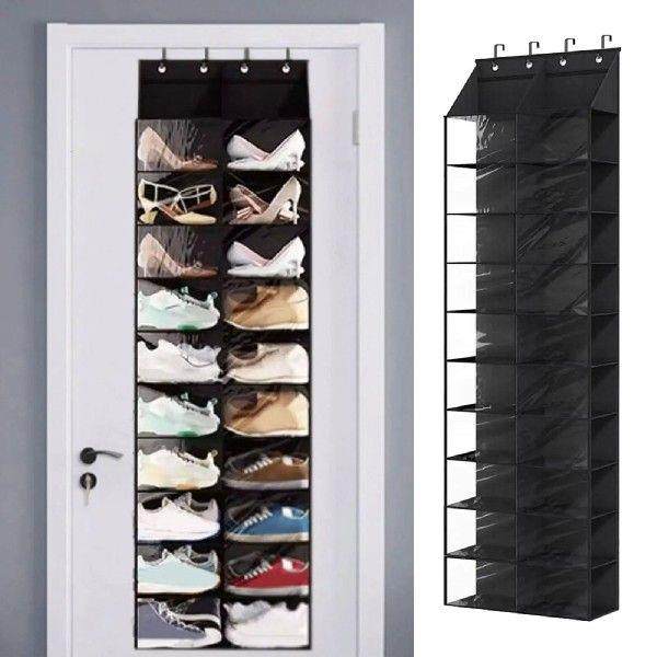 over Door Shoe Storage Closet Shoe Rack Large Capacity