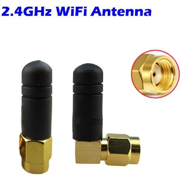 2PCS 3DBi 2.4Ghz WIFI Antenna SMA Male Router Bluetooth